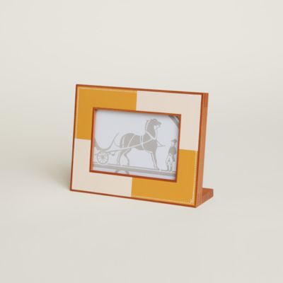 HERMÈS レザー フォトフレーム レッド Picture frames - Decorative Objects | Hermès Mainland China